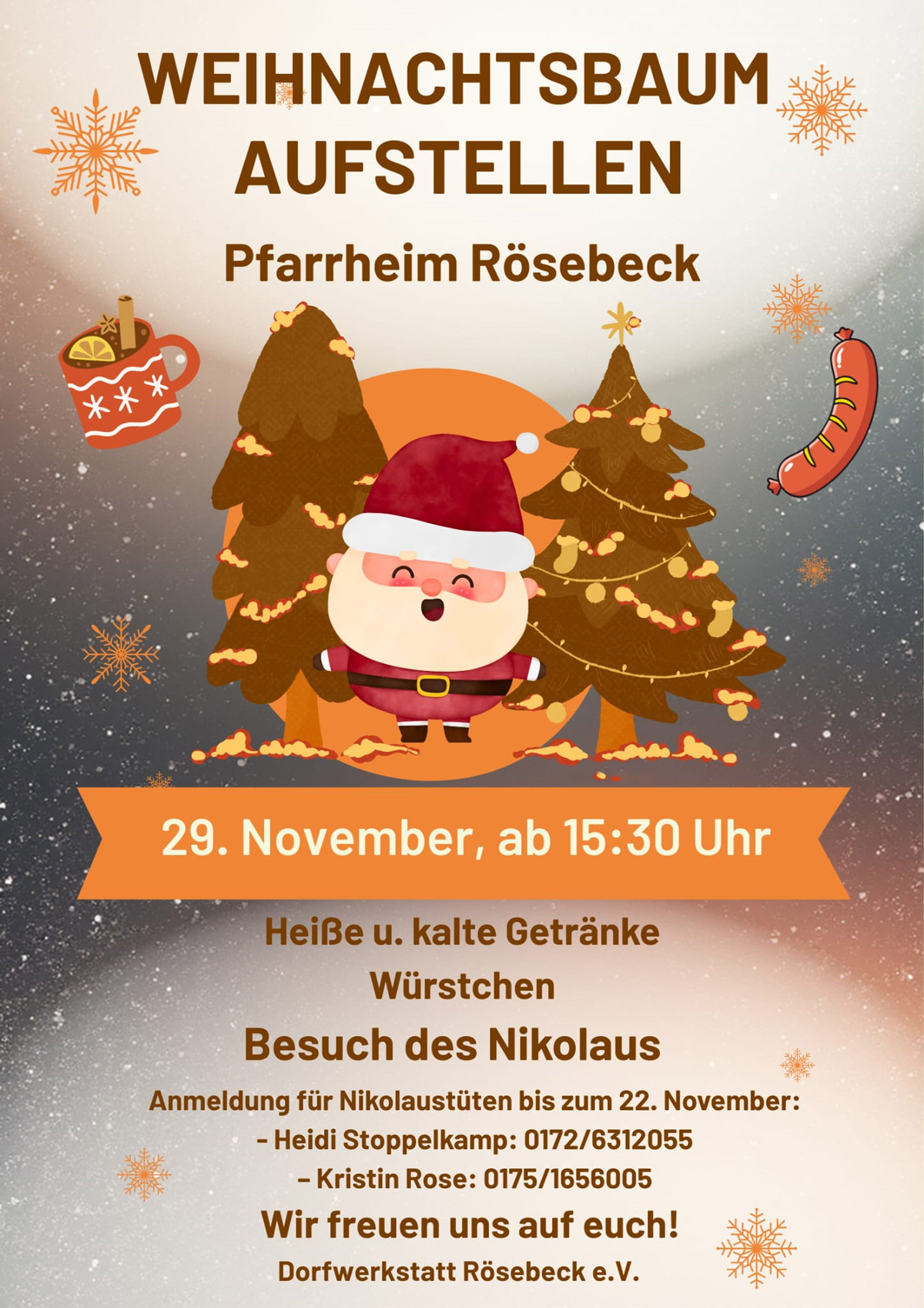 Weihnachtsbaumaufstellen 2025